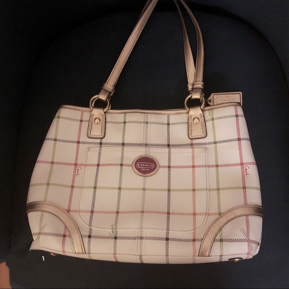 Coach Multi- Color Tote